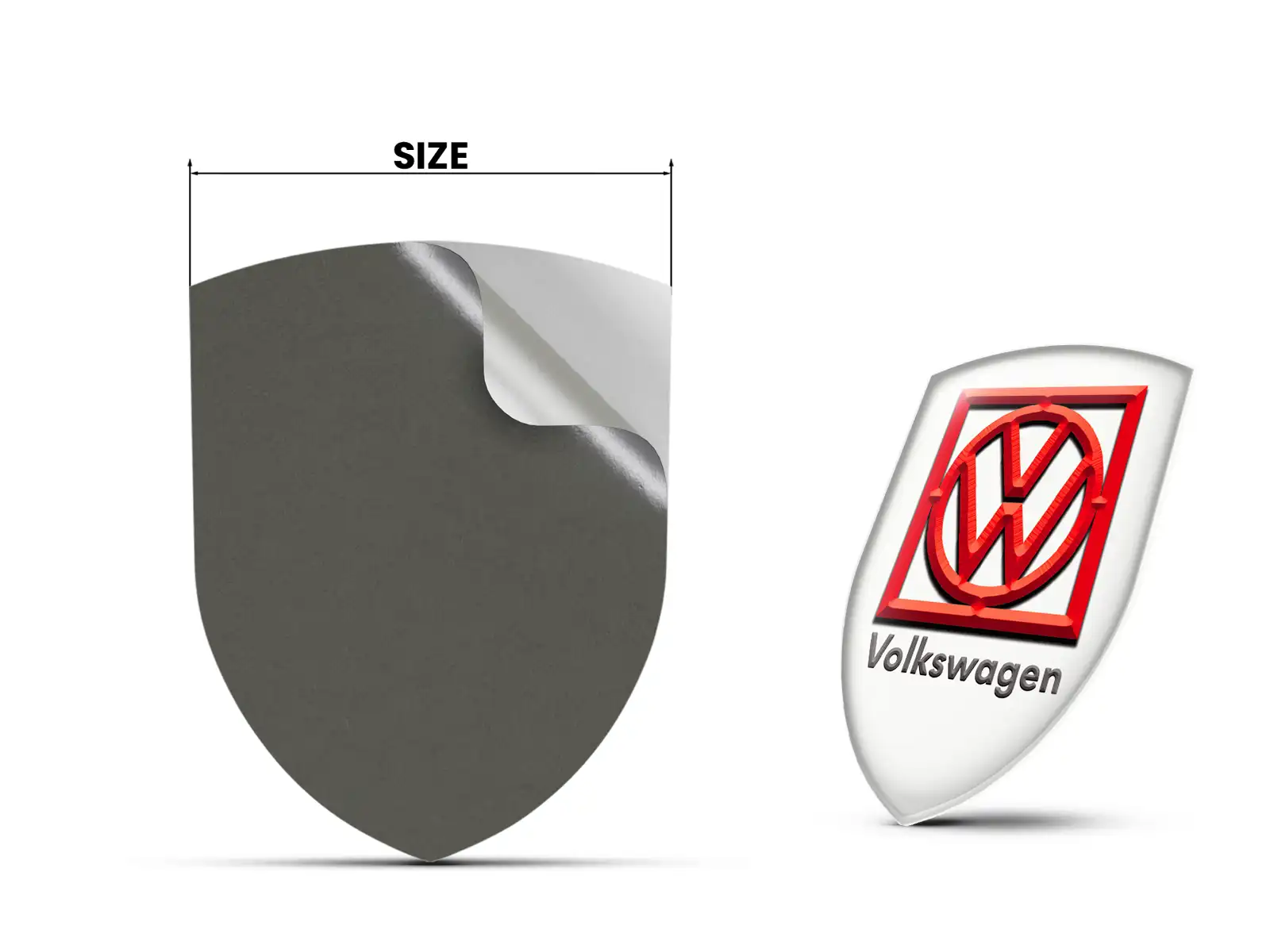 VW Custom Car Decal Stickers Premium Star High End